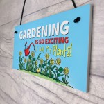 Novelty Garden Plaque Gift For Women Garden Shed Wall Fence 
