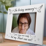 Mum Dad Nan Grandad Daughter Son Memorial Remembrance Frame