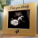 Mummy Daddy To Be Gift From Bump Love You Already Photo Frame
