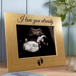 Mummy Daddy To Be Gift From Bump Love You Already Photo Frame