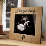Mummy Daddy To Be Gift From Bump Love You Already Photo Frame