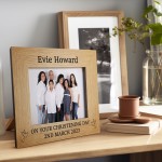 Personalised Christening Gift Photo Frame Gift For Son Daughter 