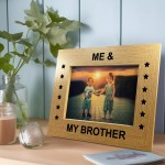 Gift For Brother Sister Wood Photo Frame Sister Frame Brother