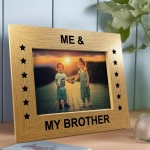 Gift For Brother Sister Wood Photo Frame Sister Frame Brother