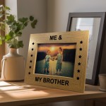 Gift For Brother Sister Wood Photo Frame Sister Frame Brother