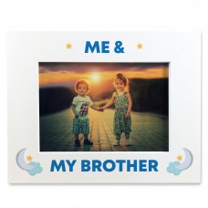Me and My Brother White Photo Frame Brother Gift Sister Gifts
