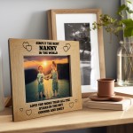 Best Nanny In The World Nanny Gift Photo Frame Grandparent Gifts