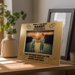 Best Nanny In The World Nanny Gift Photo Frame Grandparent Gifts