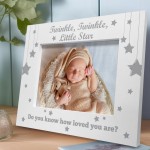 Baby Gift Photo Frame Twinkle Twinkle Little Star New Baby Gift