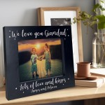 Grandad Photo Frame Personalised Grandad Gift From Grandchild