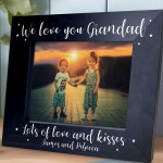 Grandad Photo Frame Personalised Grandad Gift From Grandchild