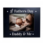 1st Fathers Day Gift For Daddy From Daughter Son Wooden Frame