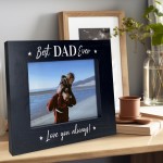 Novelty Fathers Day Birthday Gift For Dad Photo Frame Wood