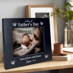Daddys 1st Fathers Day Photo Frame Personalised Fathers Day Gift