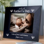 Daddys 1st Fathers Day Photo Frame Personalised Fathers Day Gift