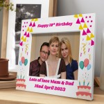 Personalised 16th 18th 21st 30th 40th 50th Birthday Gift For Her