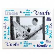 Novelty Gift For Uncle Birthday Fathers Day Wooden Uncle Frame