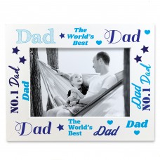 Photo Picture Frame For Dad Fathers Day Gift From Daughter Son