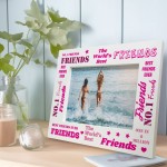 No1 Friend Wooden Photo Frame Friendship Gifts For Women Sister
