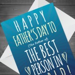 Funny Dad Gifts From Daughter Son Fathers Day Card Joke Humour
