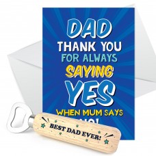 Funny Birthday Card And Gift For Dad Novelty Fathers Day Gifts