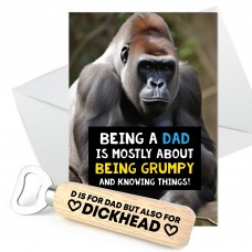 Birthday Gift For Dad Funny Birthday Card Fathers Day Gifts