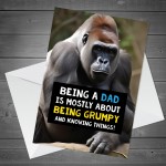 Birthday Gift For Dad Funny Birthday Card Fathers Day Gifts