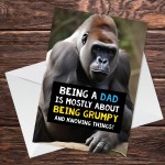 Birthday Gift For Dad Funny Birthday Card Fathers Day Gifts