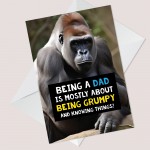 Birthday Gift For Dad Funny Birthday Card Fathers Day Gifts