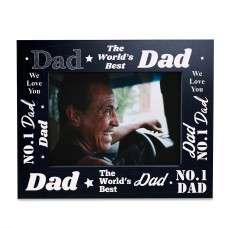Fathers Day Birthday Gift For Dad Daddy Wooden Photo Frame