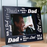 Fathers Day Birthday Gift For Dad Daddy Wooden Photo Frame