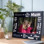 Mum Photo Frame Birthday Chistmas Gift Wooden Frame Mum Gifts