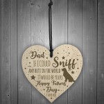 Funny Rude Fathers Day Card From Dog Dad Gift From Dog Heart