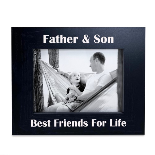 Father And Son Photo Frame Best Friend Gift For Dad Christmas