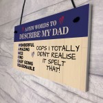 FUNNY Dad Gifts Birthday Daddy Gift From Daughter Son Funny