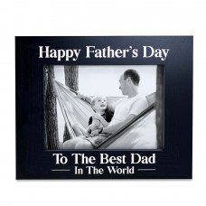 Best Dad In The World Black Photo Frame Fathers Day Gift For Dad