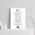 Special Gift For Dad Print Thank You Gift For Dad Fathers Day