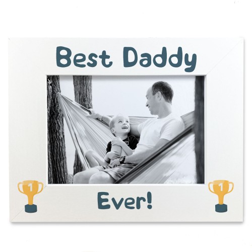 Daddy Gifts For Birthday Fathers Day Daddy Photo Frame Wood