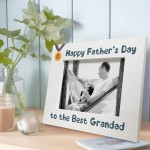 Fathers Day Gift Best Grandad Gift for Grandad Photo Frame Wood