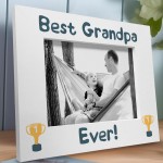 Grandpa Gifts For Birthday Fathers Day Grandpa Photo Frame Wood