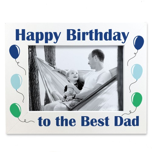 Birthday Gift Best Dad Gift for Dad Daddy Wooden Photo Frame