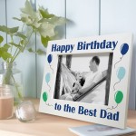 Birthday Gift Best Dad Gift for Dad Daddy Wooden Photo Frame