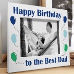 Birthday Gift Best Dad Gift for Dad Daddy Wooden Photo Frame