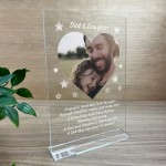 Dad Gifts From Daughter Standing Photo Plaque Fathers Day Gift