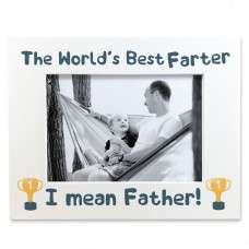 Funny Farter Fathers Day Gift For Dad Photo Frame Dad Birthday