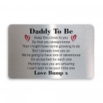 Fathers Day Birthday Gift From Bump Dad To Be Gift Keepsake