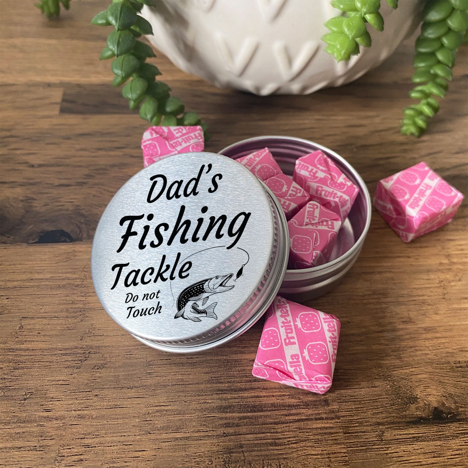 Fishing Gift Tackle Father Day Birthday Gift for Him Men Dad Tin