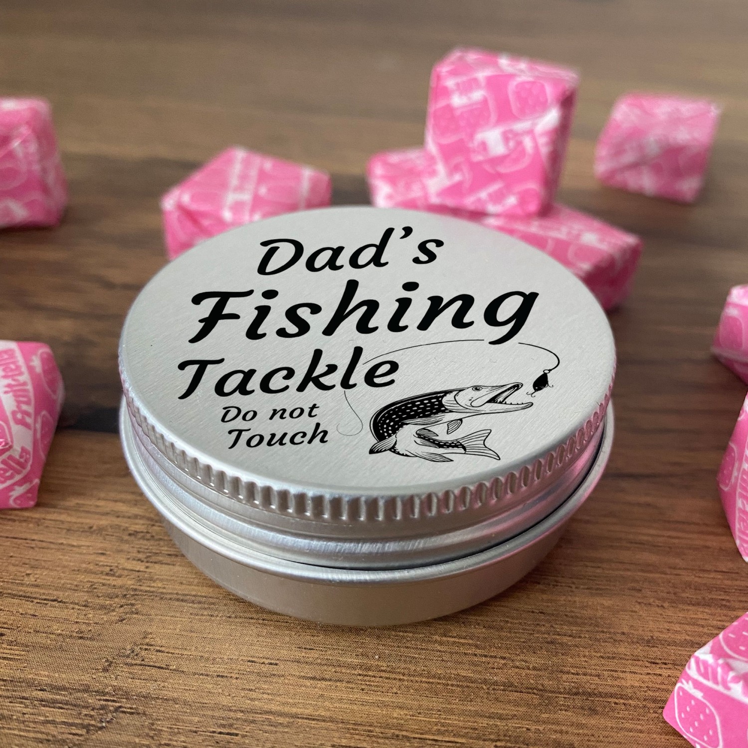 Fishing Gift Tackle Father Day Birthday Gift for Him Men Dad Tin