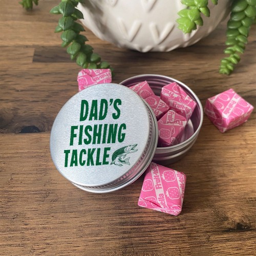 Birthday Fishing Gift Tackle Father Day Gift for Him Men Dad Tin