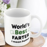 Worlds Best Farter Mug Funny Fathers Day Birthday Gift For Dad 